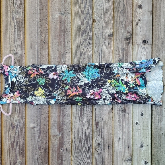 Peter Pilotto Floral Printed Kia Frill Dress Size 6 US - Picture 3 of 9